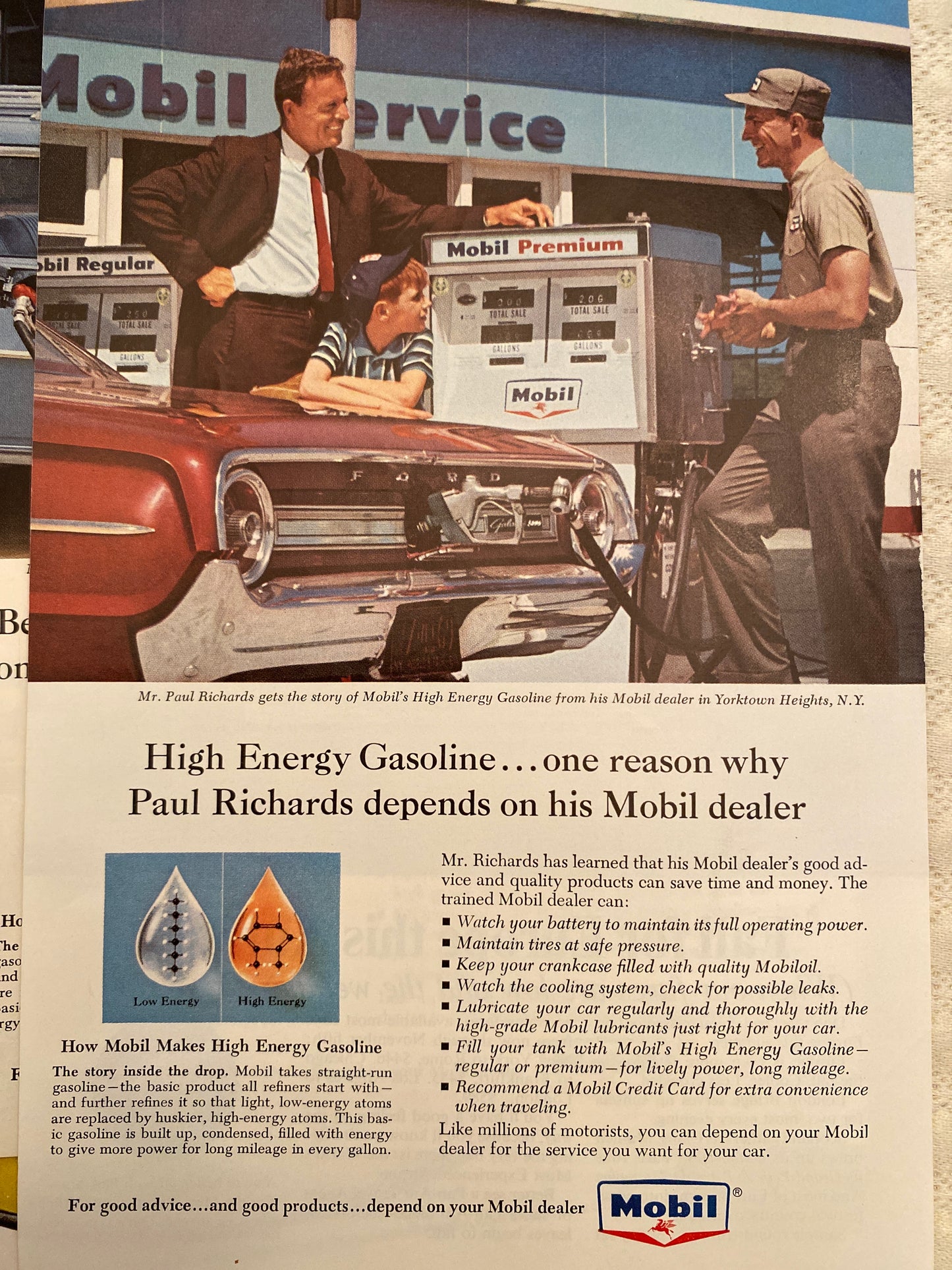 1960’s oil and gas advertising.