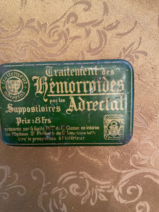 French Antique Tin