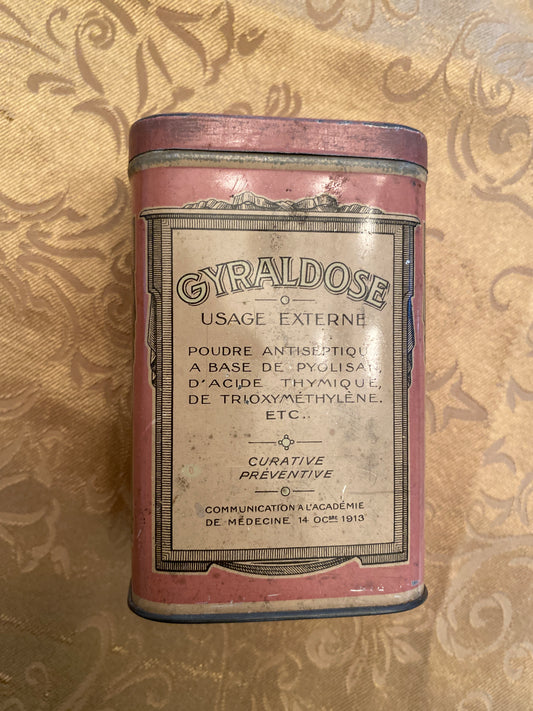 1913  - 1920’s medicine Tin.