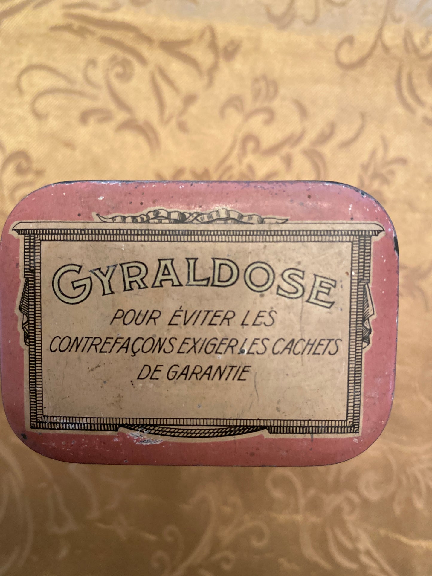 1913  - 1920’s medicine Tin.