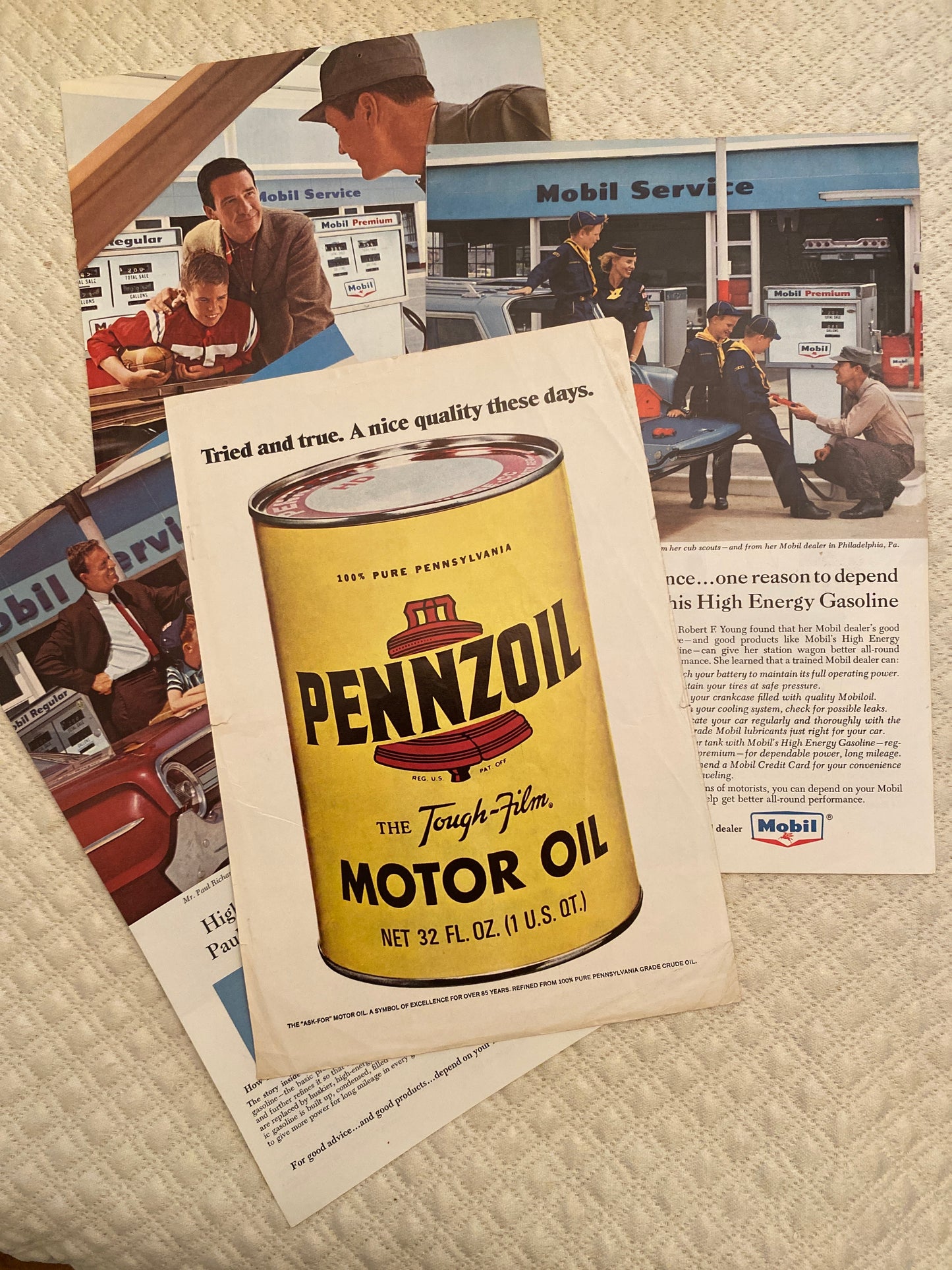 1960’s oil and gas advertising.