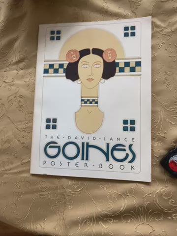 David Lance Goines Poster Book 1978 first edition